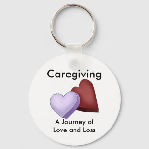 Porte-clés Caregiving, un voyage de l'amour et du porte - cl