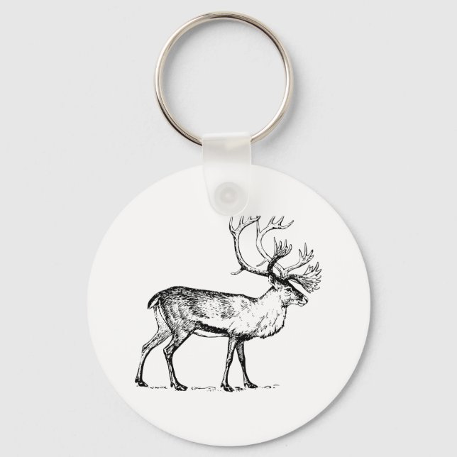Porte-clés Caribou (Recto)