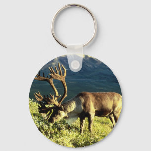 Porte-clés Caribou d'Alaska