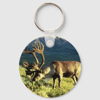 Porte-clés Caribou de l'Alaska