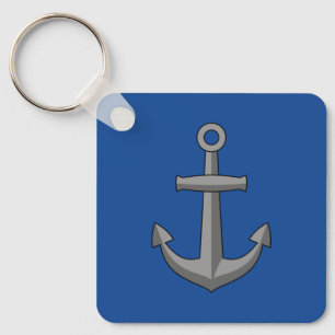 Porte-clés Caricature Ancre de bateau