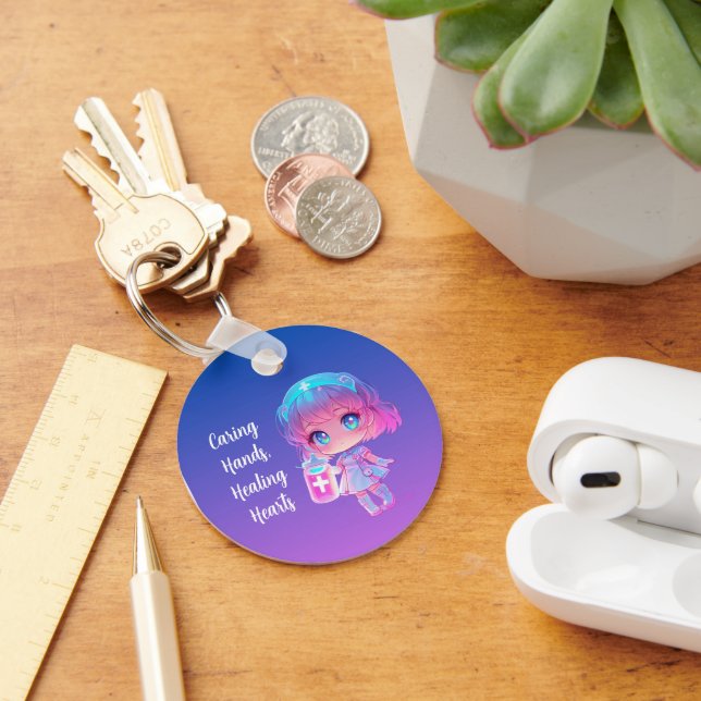 Porte-clés Caring Hands, Healing Hearts Key Ring (Bureau)