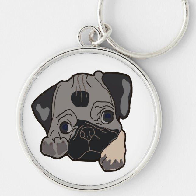 PORTE-CLÉS CARLIN PUPPY (Devant)