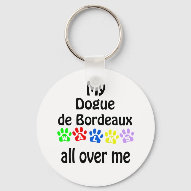 Porte-clés Carlin Walks Design (Recto)