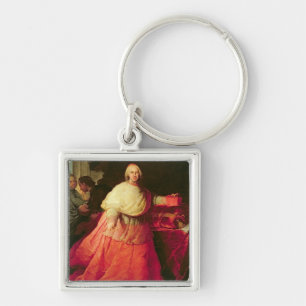 Porte-clés Carlos cardinal De Borja, c.1721 (huile sur la
