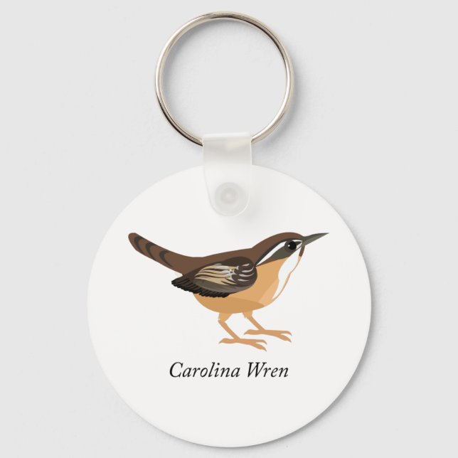 Porte-clés Carolina Wren (Recto)