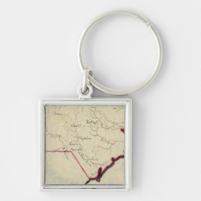 Porte-clés Caroline du Nord 7 (Devant)