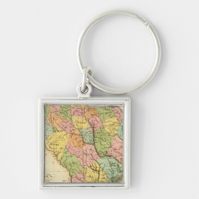 Porte-clés Caroline du Sud États-Unis (Devant)