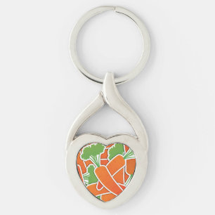 Porte-clés Carotte funky