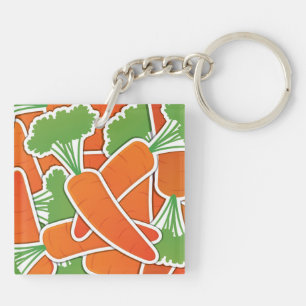 Porte-clés Carotte funky