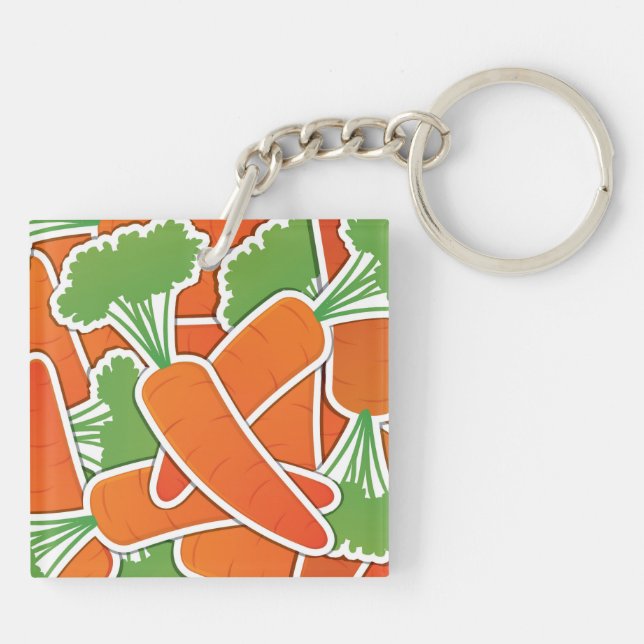 Porte-clés Carotte funky (Dos)
