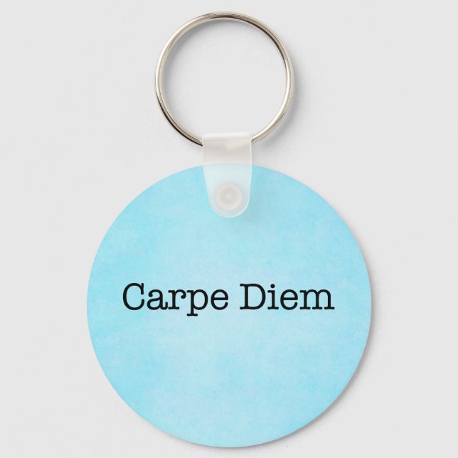 Porte-clés Carpe Diem Saisir la citation du jour - Citations (Recto)