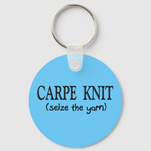 Porte-clés Carpe Knit (Seize the Yarn) Knitter Gifts