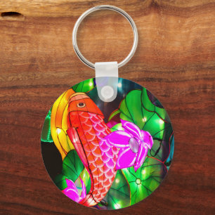 Porte-clés Carpes illuminées