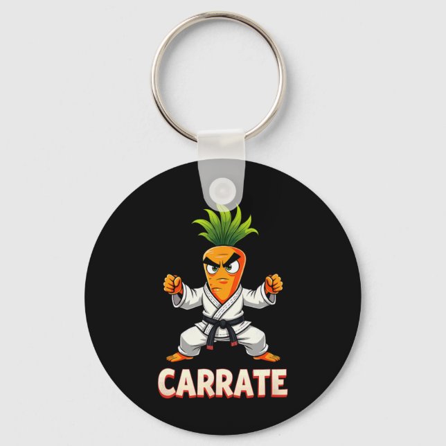 Porte-clés Carrate Karate Carrot Mma Students Trainer _1  (Recto)
