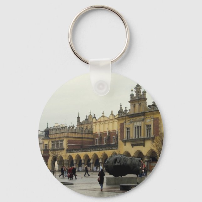 Porte-clés Carré de marché à Cracovie (Recto)