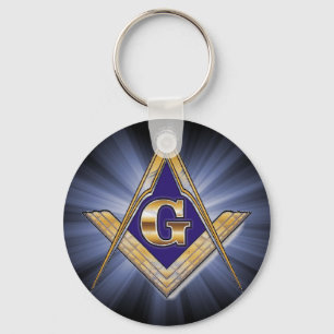 Porte-clés Carré et boussole