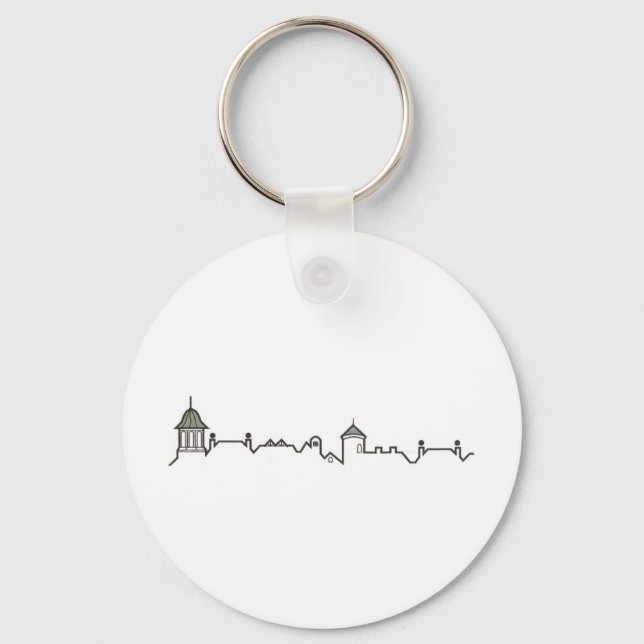 Porte-clés Carré Shaker (Recto)