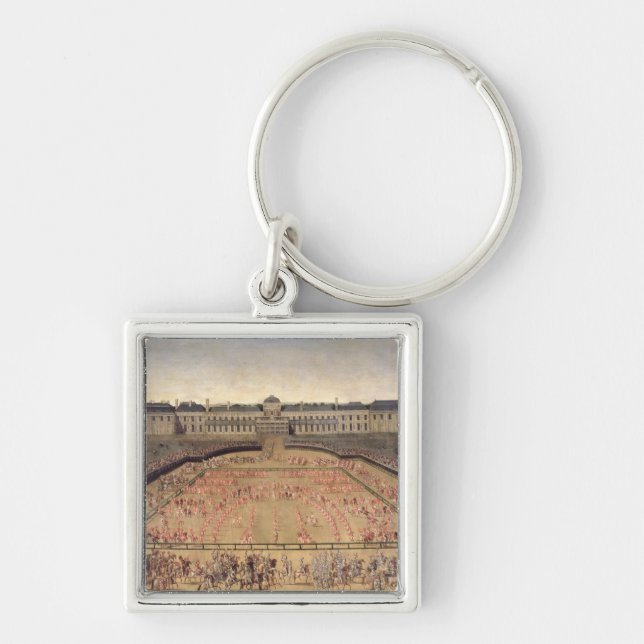 Porte-clés Carrousel donné pour Louis XIV (Devant)
