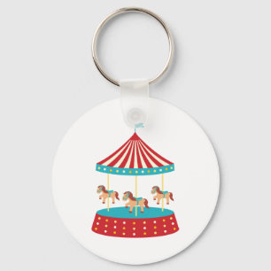 Porte-clés Carrousel du cirque