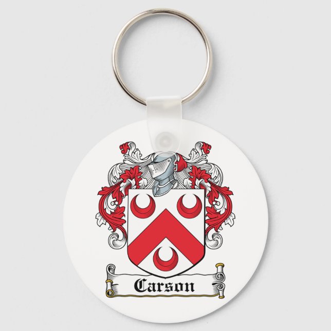 Porte-clés Carson Family Crest (Recto)