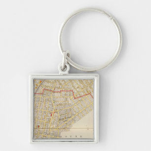 Porte-clés Carte Atlas du mont Vernon