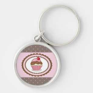 Porte-clés Carte d'anniversaire avec le petit gâteau