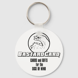Porte-clés Carte de Bâtard Pour les Malades d'Esprit
