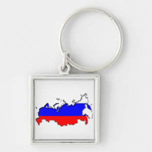 Porte-clés Carte de la Russie