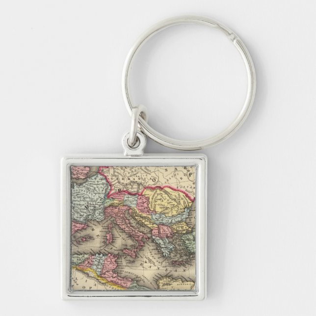 Porte-clés Carte de l'Empire romain (Devant)