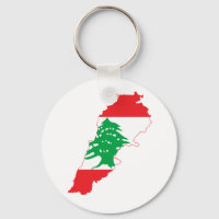 Carte du drapeau du Liban