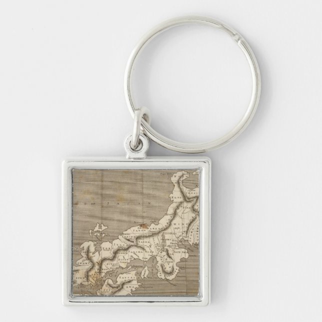 Porte-clés Carte du Japon par Arrowsmith (Devant)