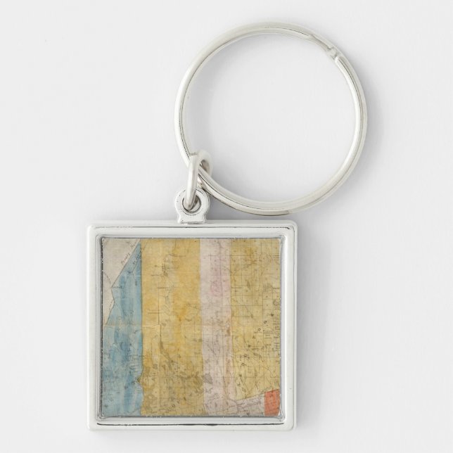 Porte-clés Carte du Maine (Devant)