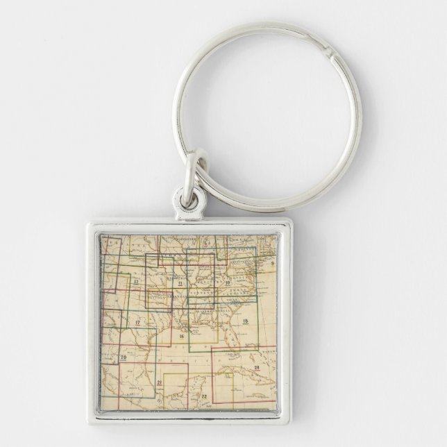 Porte-clés Carte du répertoire Explication des panneaux utili (Devant)