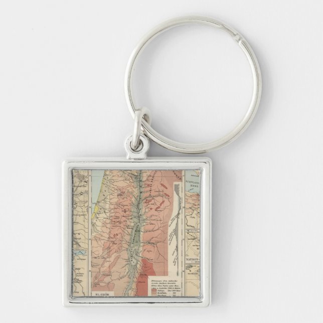 Porte-clés Carte du Tieflander Atlas (Devant)
