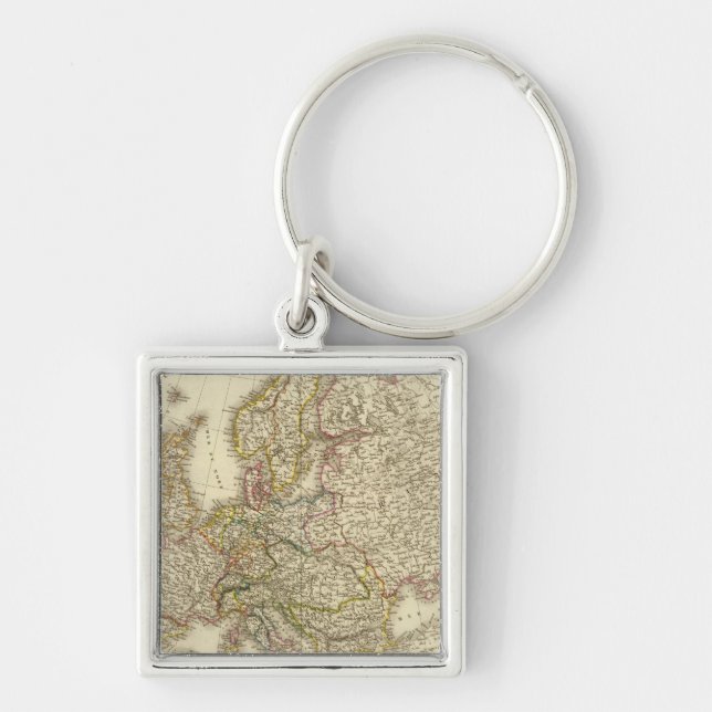 Porte-clés Carte Europe 3 (Devant)