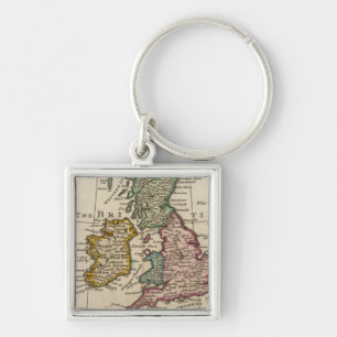 Porte-clés Carte générale de la Grande-Bretagne et de l'Irl