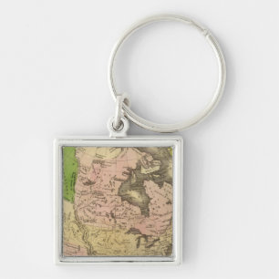 Porte-clés Carte Olney en Amérique du Nord