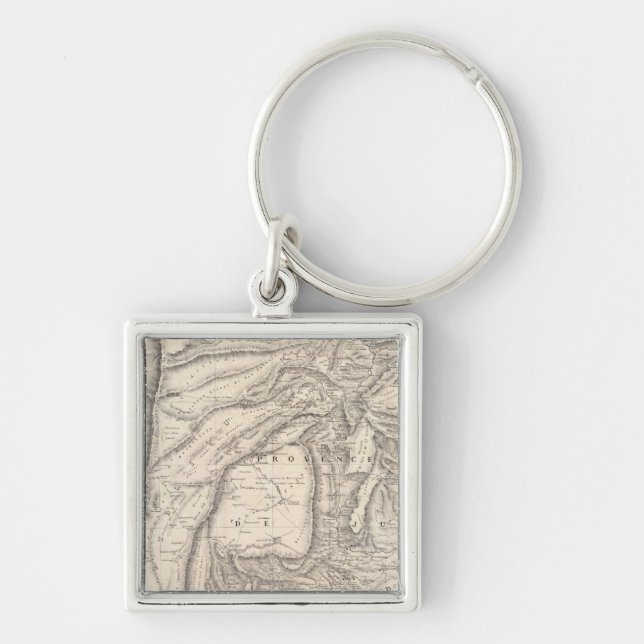 Porte-clés Carte, provinces de Salta à Jujuy (Devant)