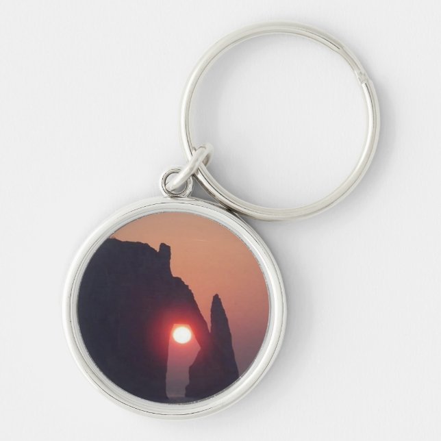 Porte-clés Carte simple (Devant)