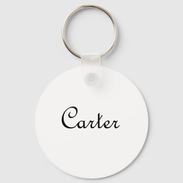 Porte-clés Carter (Recto)
