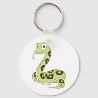 Carton de serpent d'Anaconda vert mignon