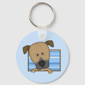Porte-clés Carton encadré Rhodesian Ridgeback Porte - clé