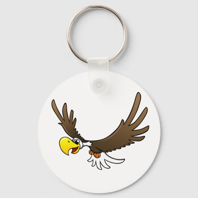 Porte-clés Cartoon Eagle (Recto)