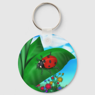 Porte-clés Cartoon Lady Bug