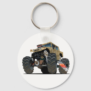 Porte-clés Cartoon monster truck
