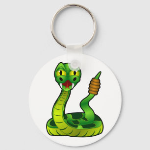 Porte-clés Cartoon Rattlesnake