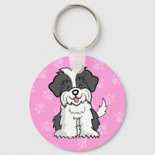 Porte-clés Cartoon ShihTzu Keychain