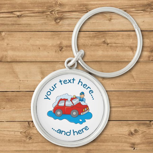 Porte-clés Carwashington Man (Créateur téléchargé)