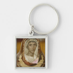 Porte-clés Cas peint et doré de maman d'Artemidorus
